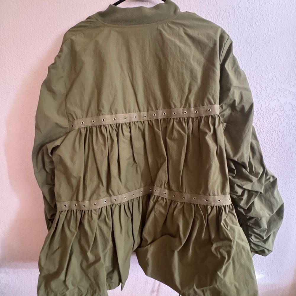 Free People Parachute Sport Jacket Medium NWOT - Picture 4 of 5